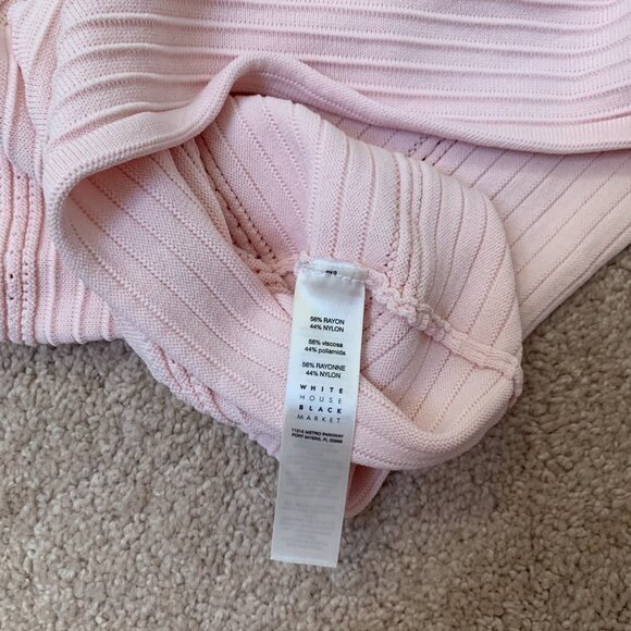 WHBM Pink Puff Sleeve Sweater XS - Picture 4 of 4